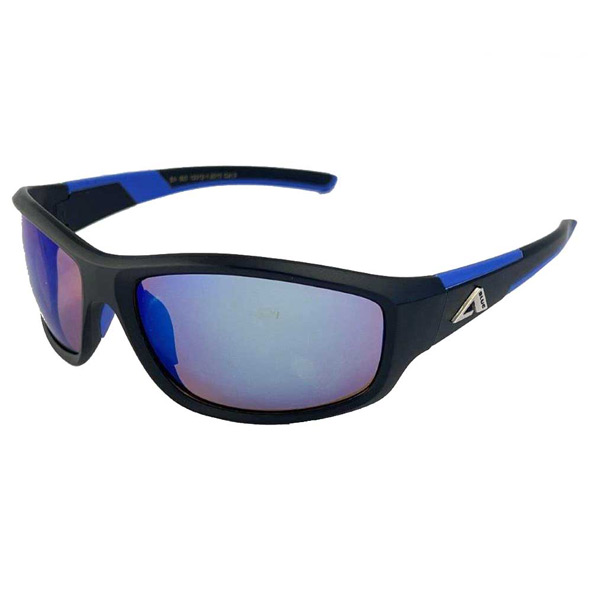 RB Black & Blue Sports Wrap Sunglasses