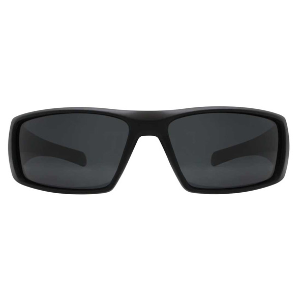 RB Large Wrap Polarised Black Sunglasses