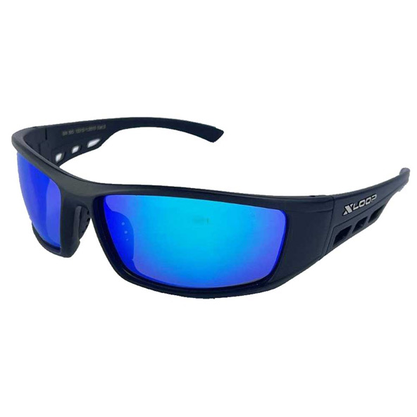 RB Sports Blue Revo Lens Sunglasses