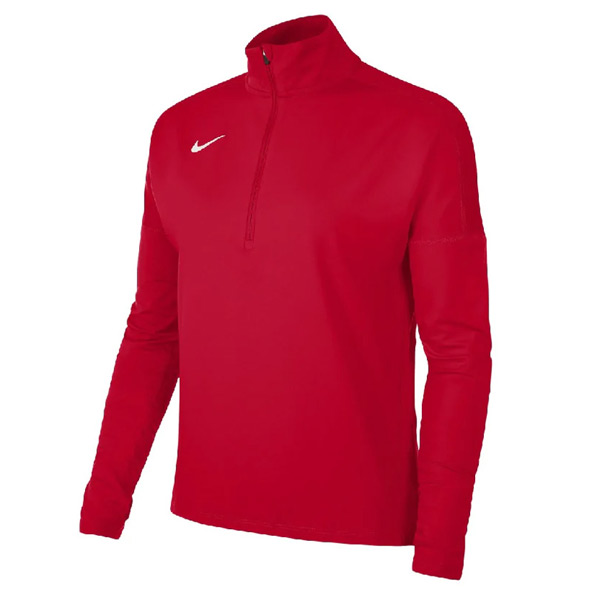 NIKE WMN DRY ELEMENT TOP HZ RED/WHT