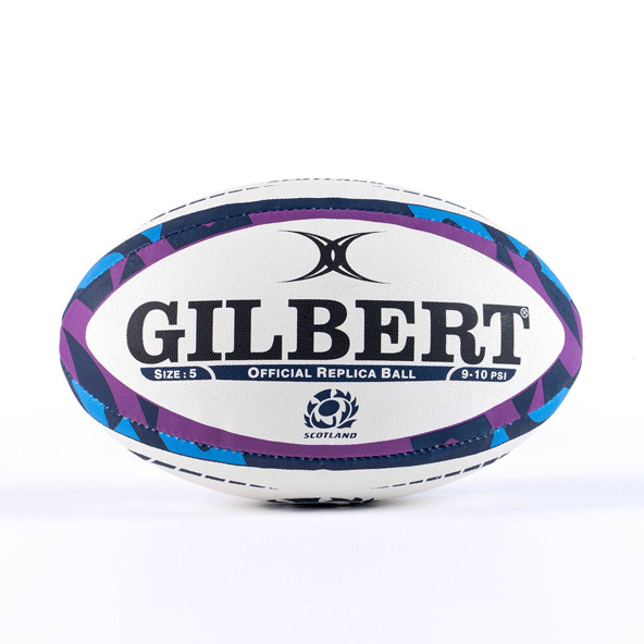Gilbert Scotland Replica Size 5 Rugby Ball
