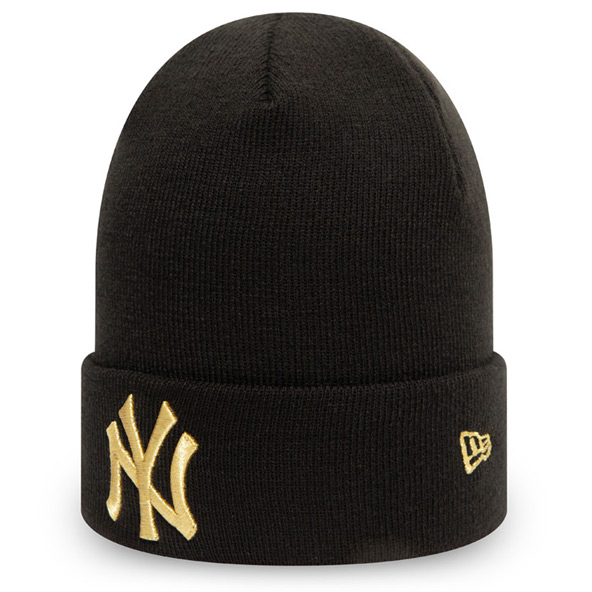 New Era NY Yankees Wmns Logo Cuff Beanie