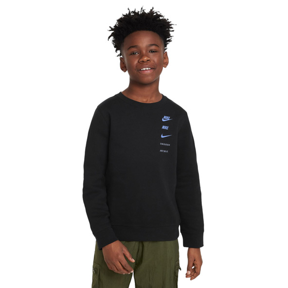 Nike Sportswear Standard Issue Kids Crew-Neck Fleece Sweatshirt