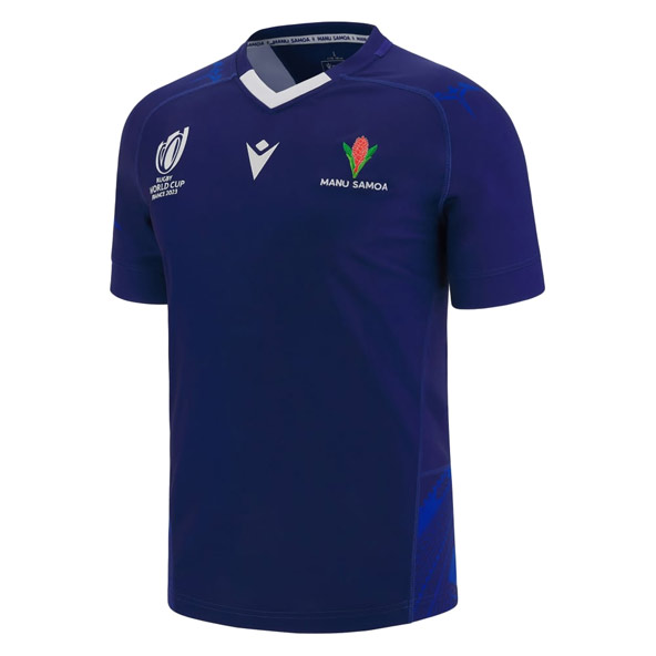 Macron Samoa Rugby World Cup 2023 Home Jersey