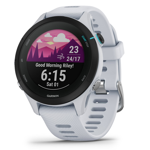 Garmin Forerunner® 255S Music GPS Smartwatch - White