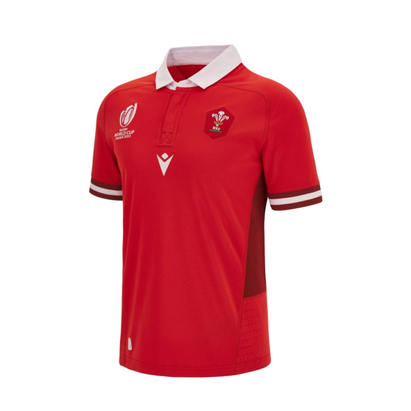 Macron Wales Rugby World Cup 2023 Kids Home Jersey