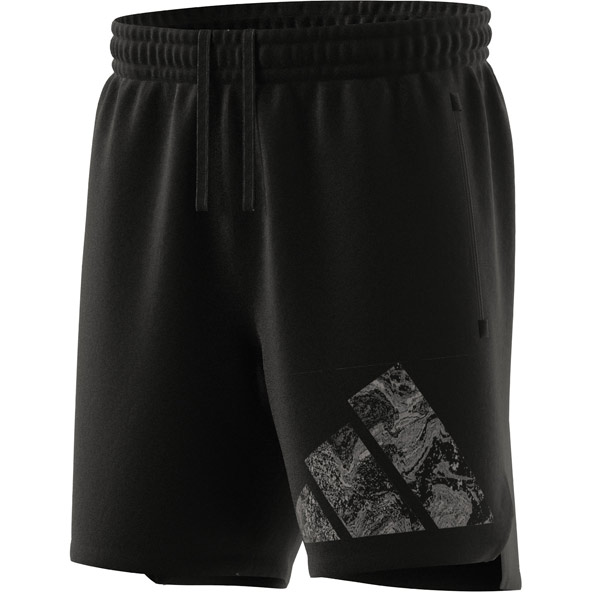 adidas Workout Logo 7-inch Knit Mens Shorts