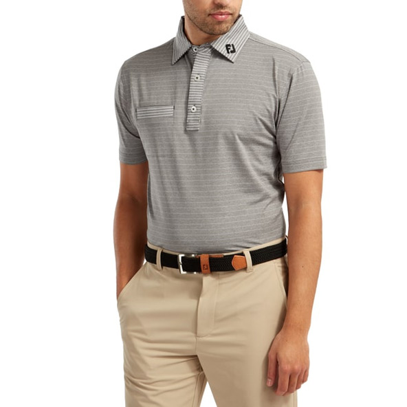 Footjoy Stripe Golf Polo Shirt