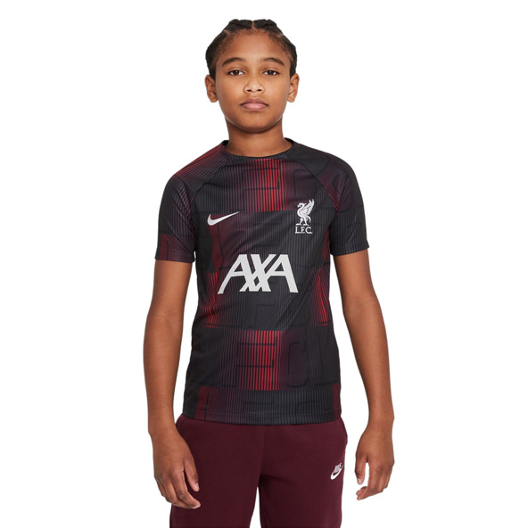 Nike Liverpool FC Academy Pro Dri-FIT Soccer Pre-Match Kids Jersey