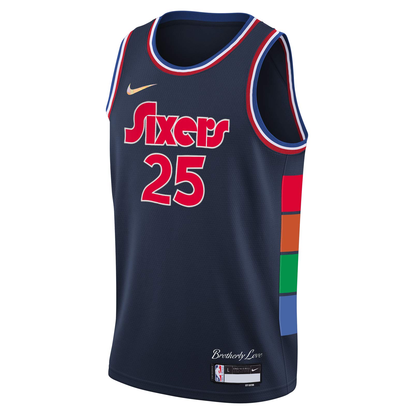 Nike Philadelphia 76ers Simmons Mixtape Swingman Jersey | NBA Jerseys ...
