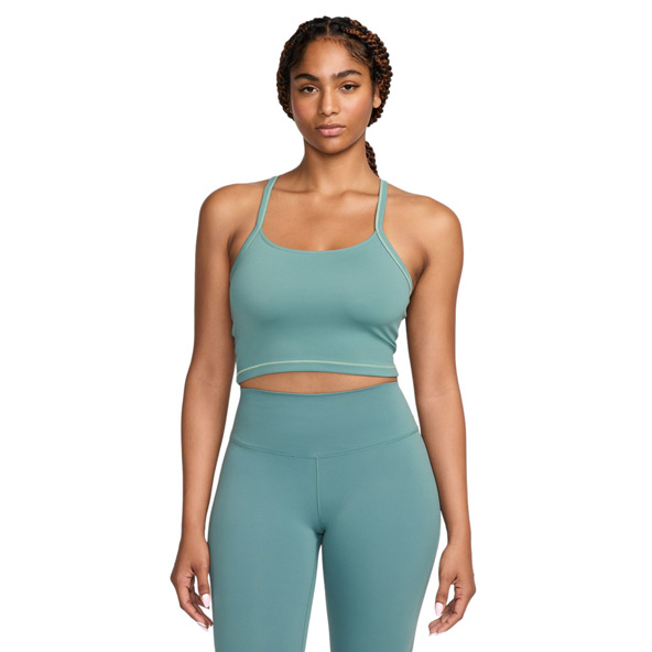 Nike One Fitted Womens Dri-FIT Cropped Tank Top
