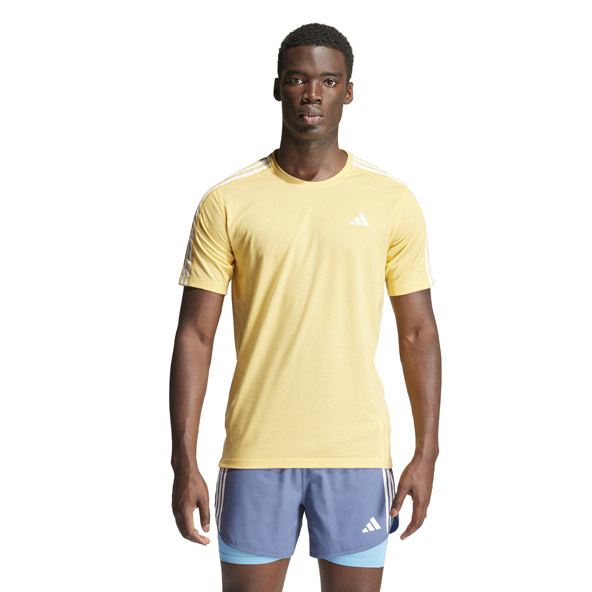 Adidas Own-The-Run 3-Stripes Mens T-Shirt