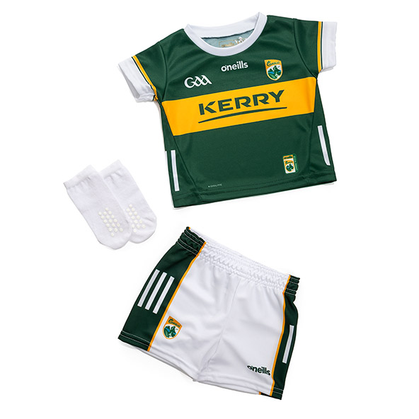 O'Neills Kerry GAA 2024 Home Infant Kit 
