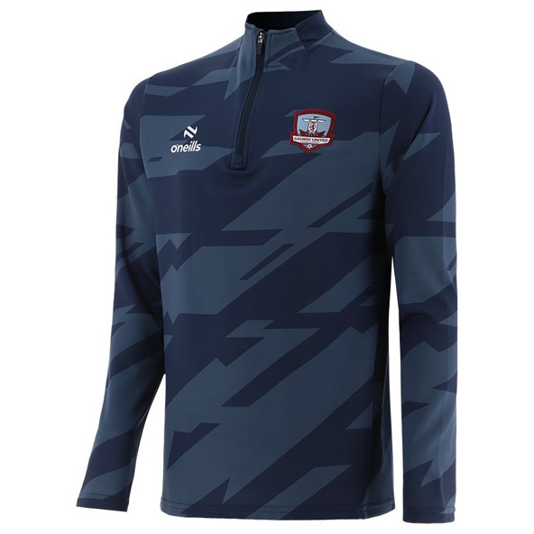 O'Neills Galway United FC 2024 Subs X Brushed Half Zip Top