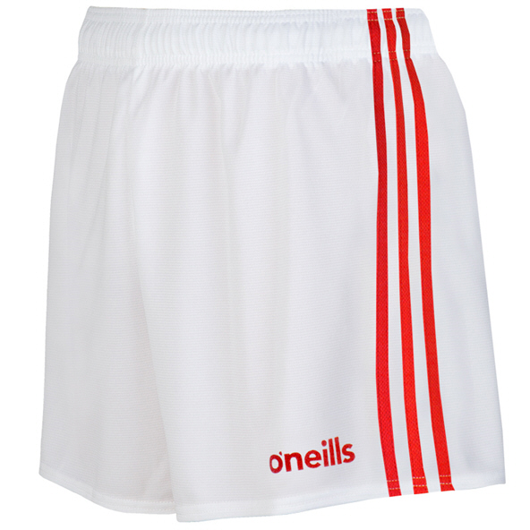 O'Neills Mourne 3 Stripe Short White/Red