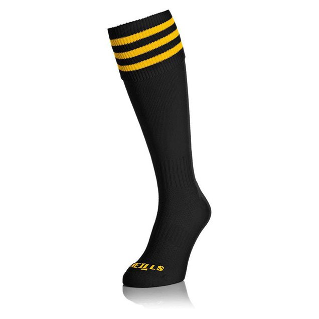 O'Neills Sock Black/Amber Ba, Large, BLK