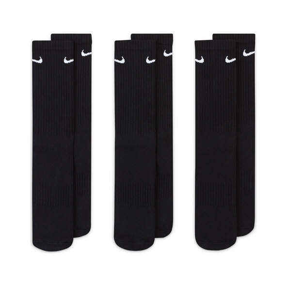 Nike Cushion Crew Sock 3Pack Black