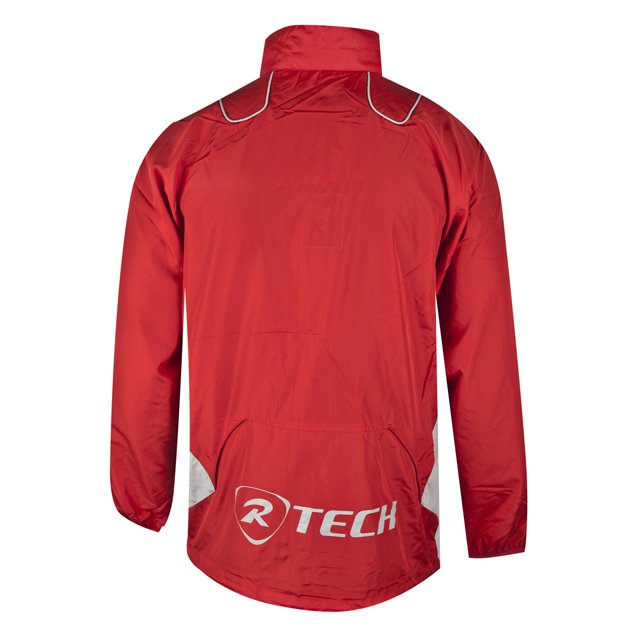 RUGBYTECH FULL ZIP MEN'S CLIMATE JACKET, RED