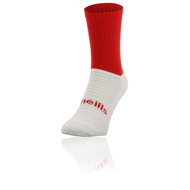 O'Neills Koolite Kids Midi Sock Red/Wht, RED