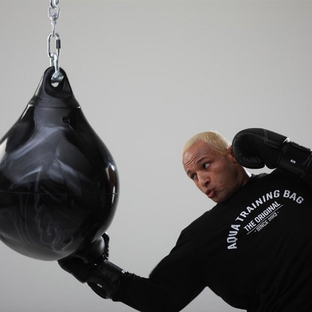 Aqua Training 18&quot; Bag Punch Bag - 120LB, Black | Boxing Equipment | Combat Sports | Sports ...