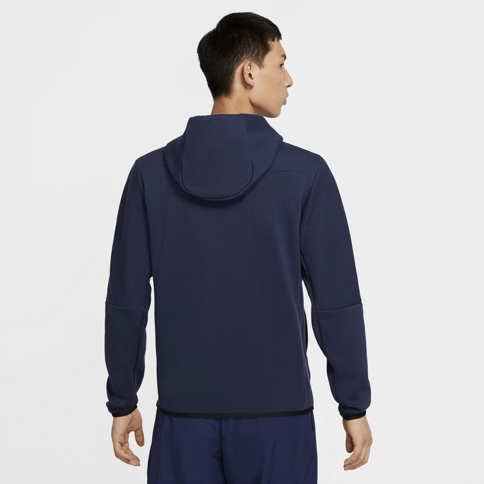 Nike Men's Swoosh Tech Fleece Full Zip Hoodie Navy | Elverys Ireland