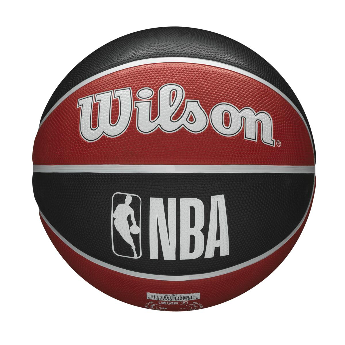 WILSON NBA TEAM TRIBUTE BASKETBALL PORTLAND TRAILBLAZERS RED/BLACK