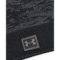 UA Graphic Knit Beanie Black