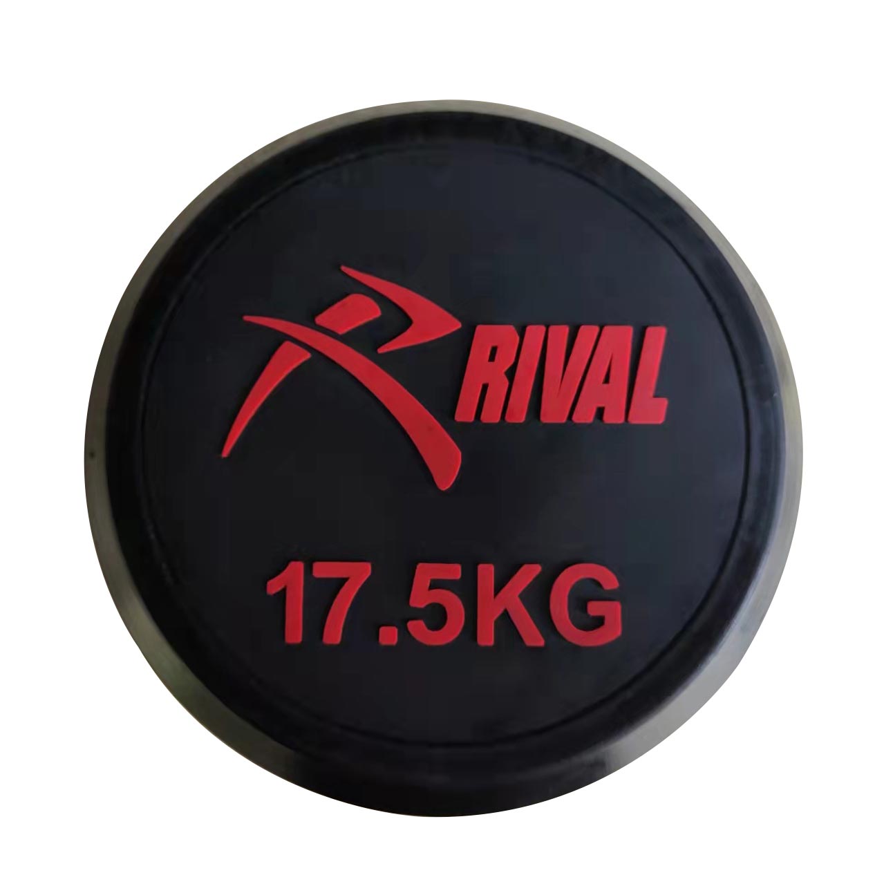 RIVAL ROUND RUBBER DUMBBELLS - 17.5KG PAIR