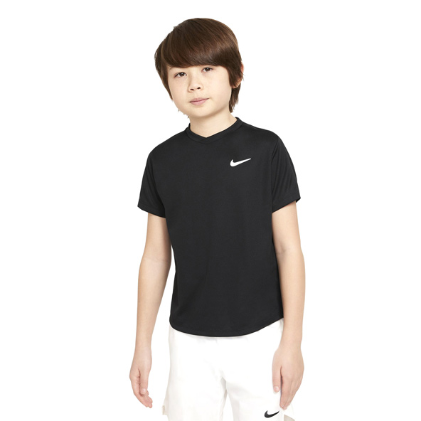 Nike Court Dri-FIT Victory Big Kids Short-Sleeve Top