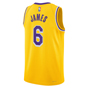 Nike Lakers James 6 Dri-Fit Jersey 