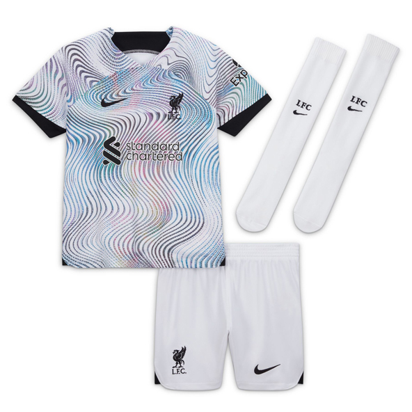 Nike Liverpool FC 2022/23 Away Kids Soccer Kit