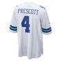 Nike Dallas Cowboys Prescott 4 Road Game Jersey