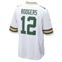 Nike Fanatics Green Bay Packers Rodger 12 Game Road Jersey 