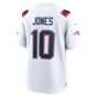 Nike New England Patriots Jones 10 Road Game Jersey