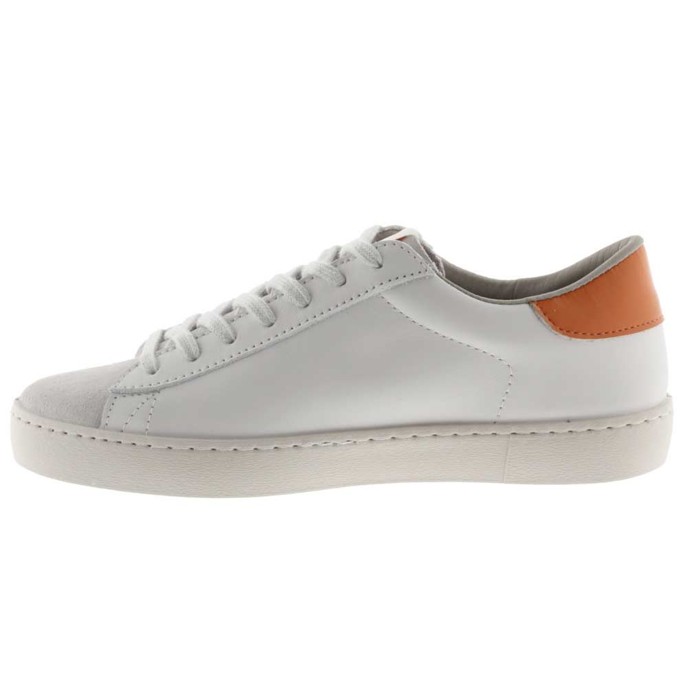 VICTORIA CONTRAST LEATHER SNEAKER