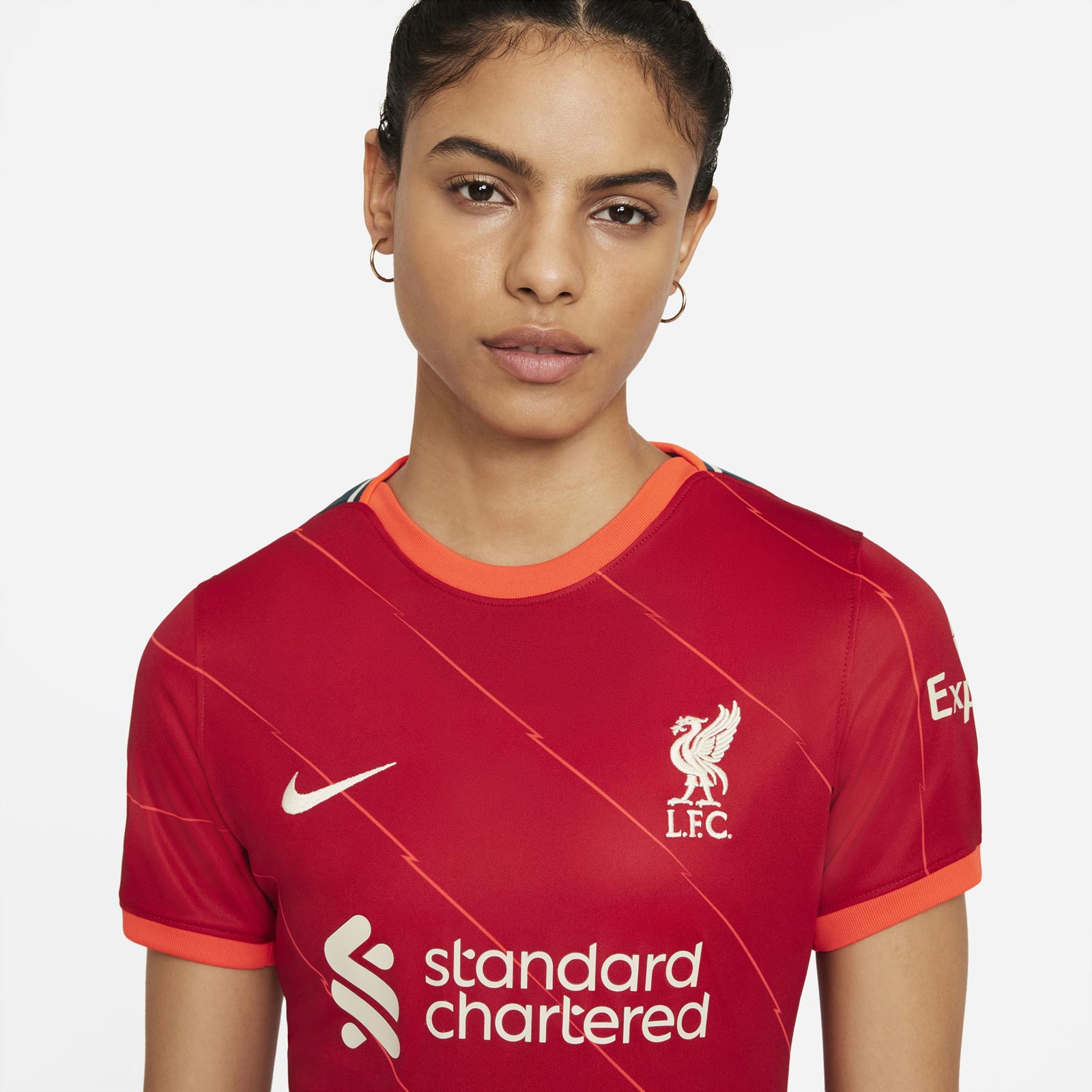 NIKE LIVERPOOL 21 WMNS HOME JERSEY RED