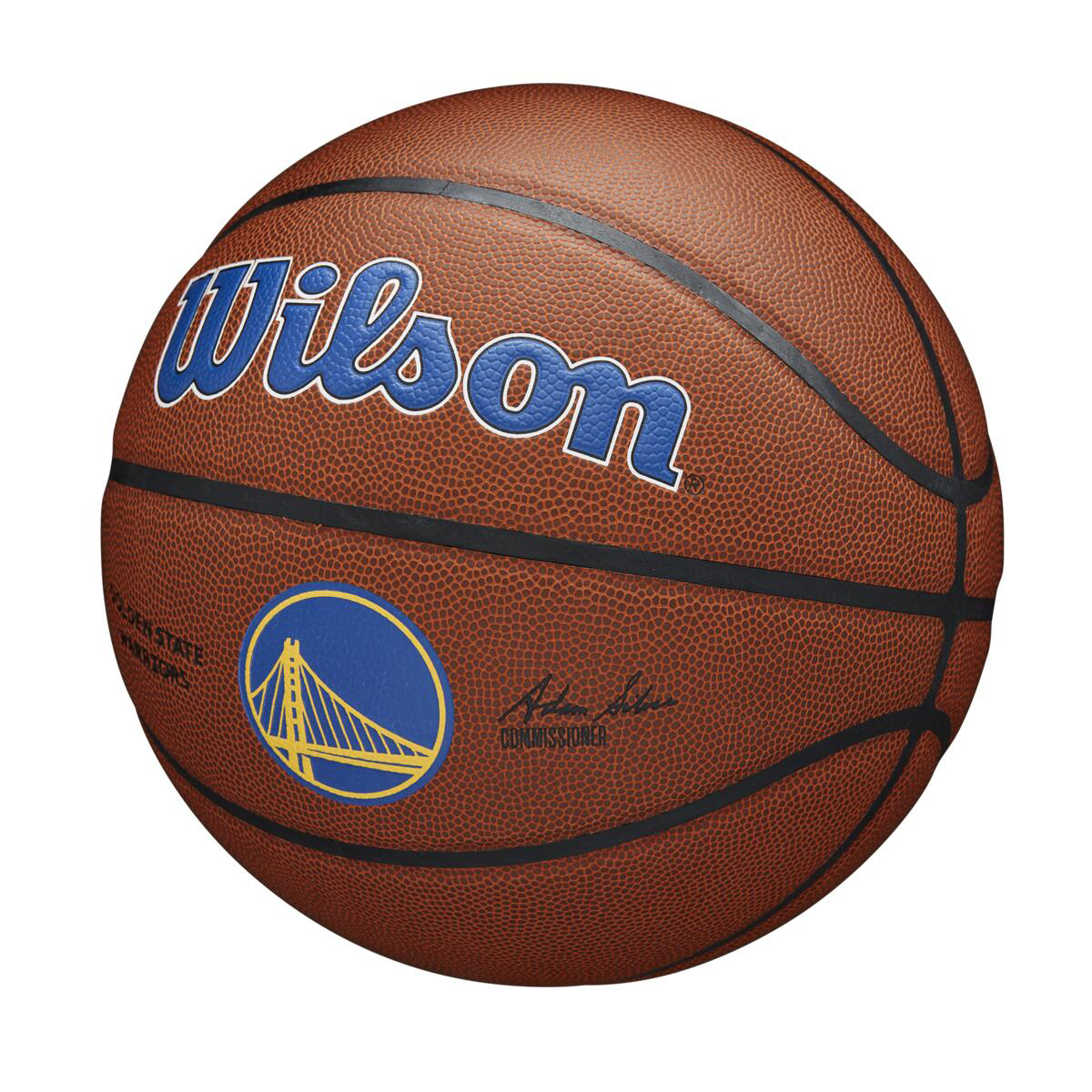WILSON NBA COMPOSITE WARRIORS 7 BROWN