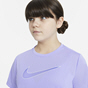 Nike Girls DF One Tee GX Purple