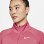 Nike Wmns TF Element Half Zip Pink