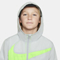 Nike Boys Crossover Jacket Grey