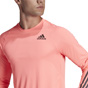 adidas Run Icon Full Reflective 3-Stripes Long Sleeve T-Shirt