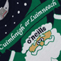 O'Neills Kids Limerick Xmas Jumper Green
