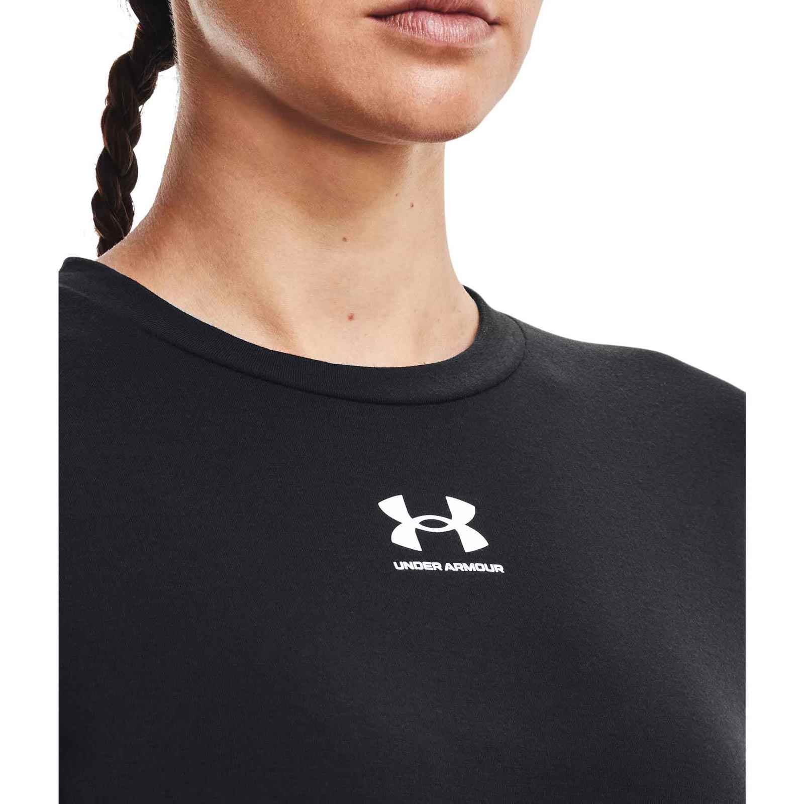 UNDER ARMOUR WOMENS RIVAL TERRY CREW