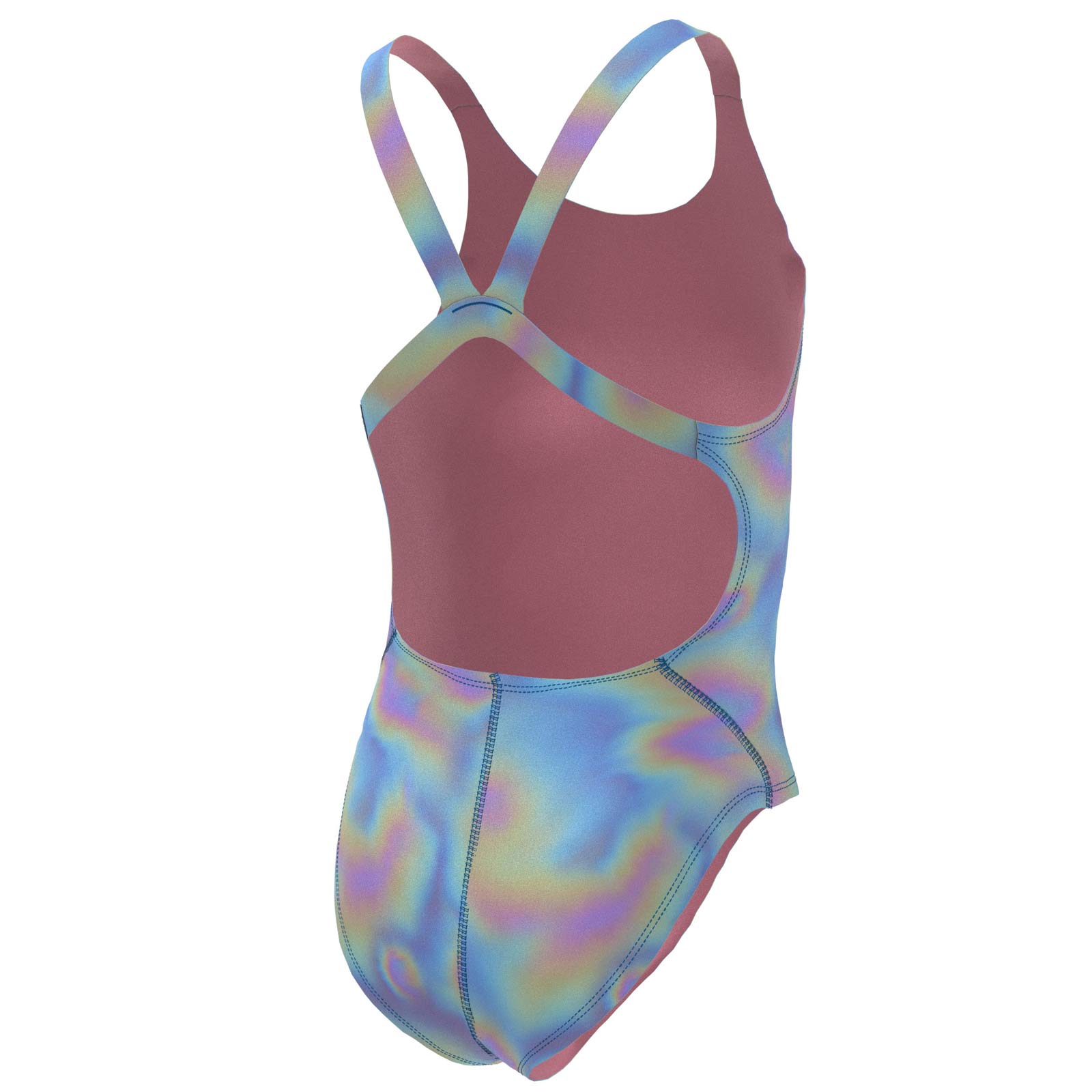 NIKE HYDRASTRONG MULTI PRINT FASTBACK ONE PIECE SWIMSUIT