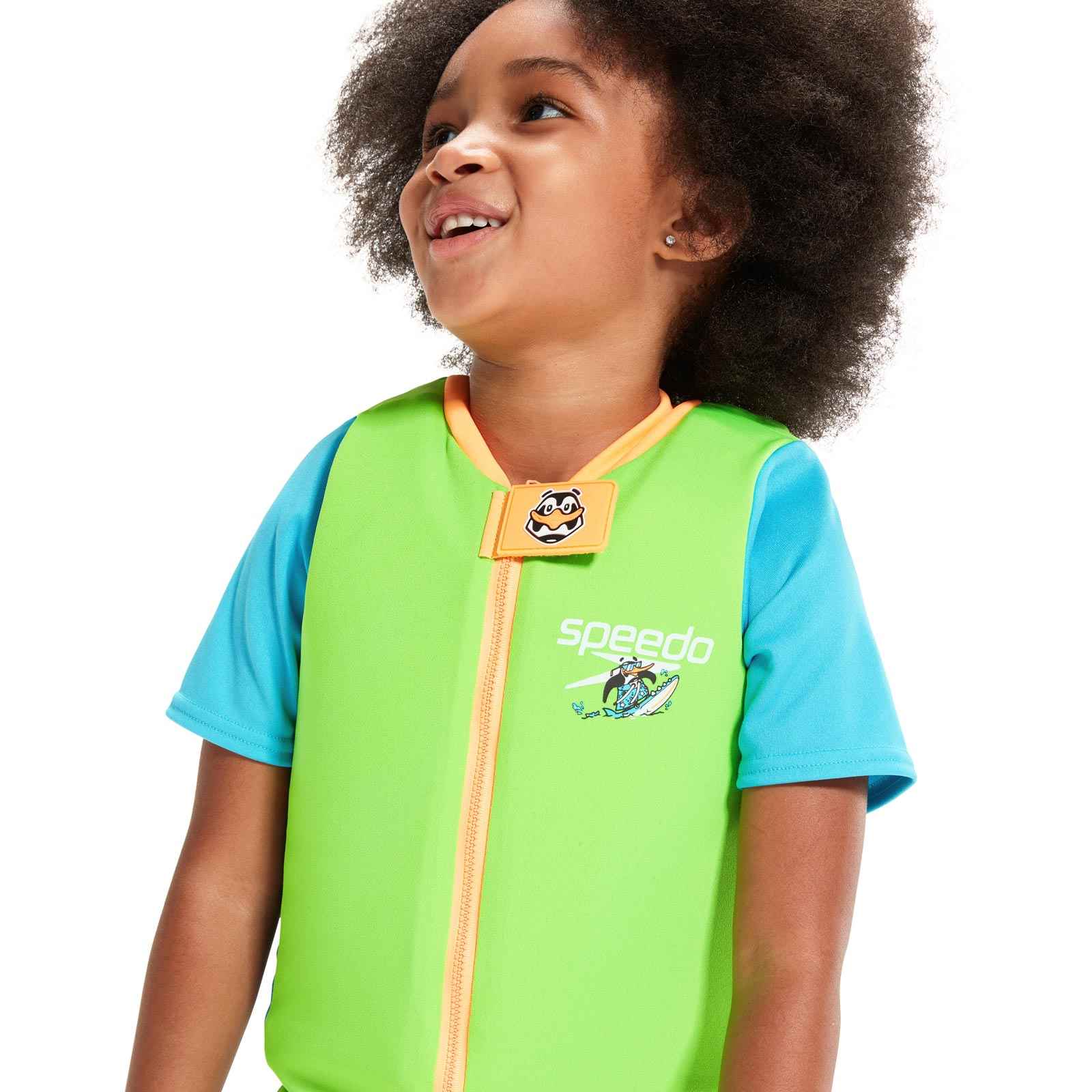 SPEEDO KIDS LEARN TO SWIM CHARACTER PRINTED FLOAT SUIT