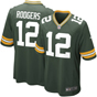 Nike Packers Rodgers 12 Home Jersey