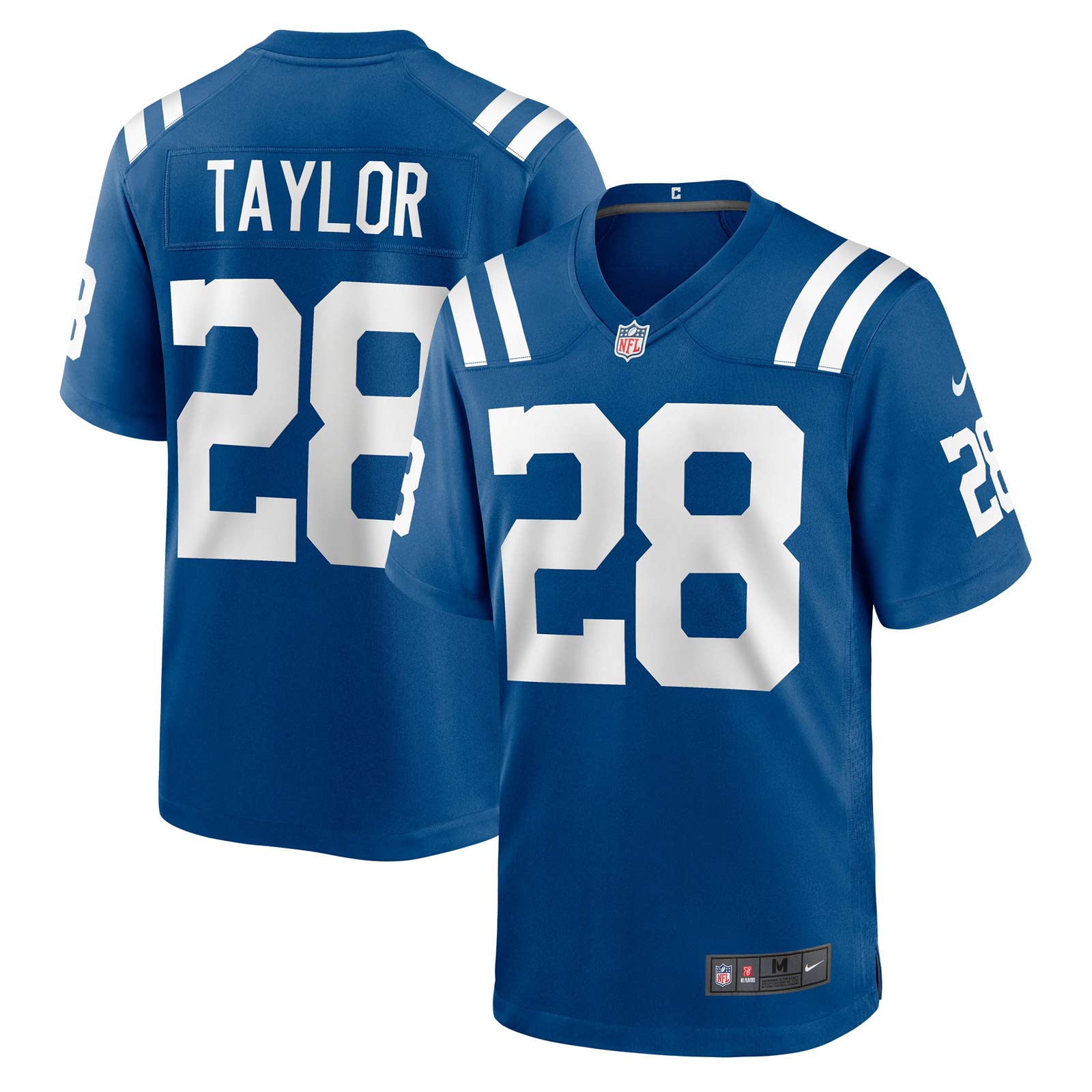 NIKE INDIANAPOLIS COLTS TAYLOR 28 HOME JERSEY