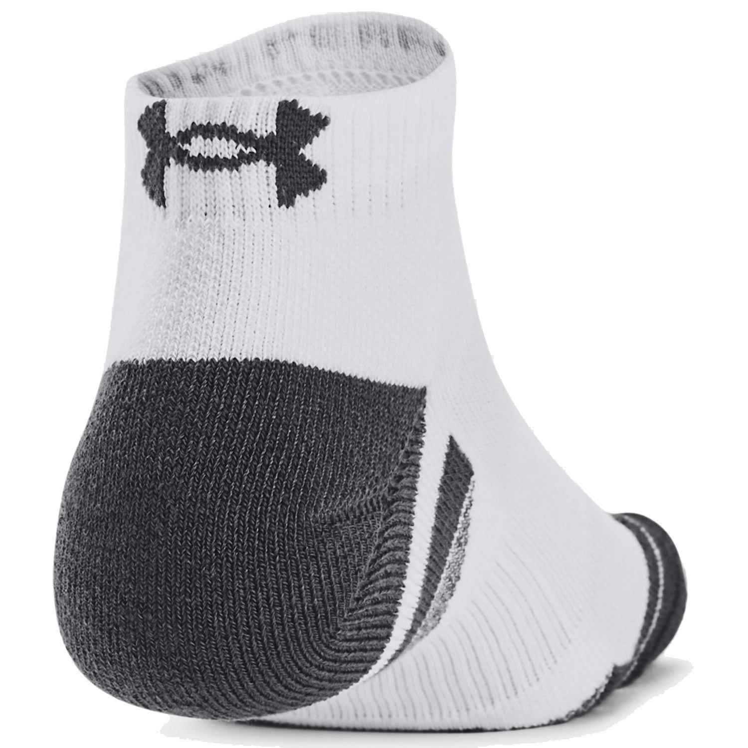 UNDER ARMOUR PERFORMANCE TECH 3 PACK LOW SOCKS