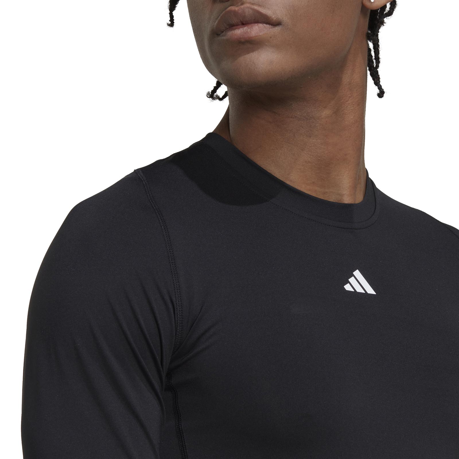 adidas Techfit Training Mens Long-Sleeve T-Shirt