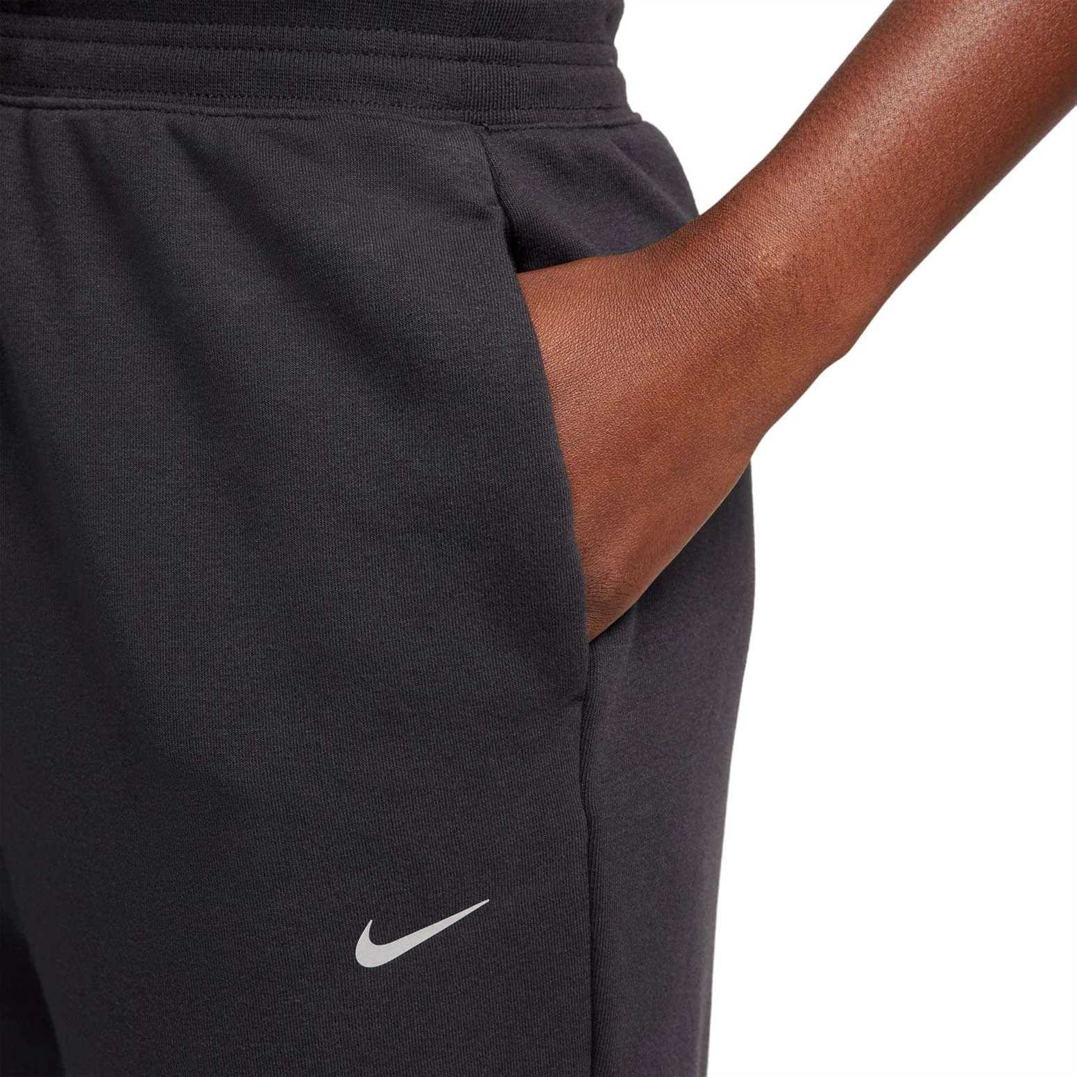 NIKE DRI-FIT ONE WOMENS HIGH-WAISTED 7/8 FRENCH TERRY GRAPHIC PANTS